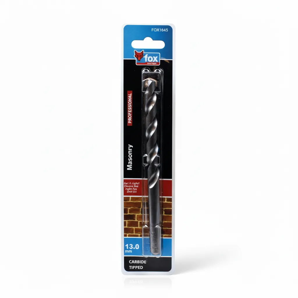 Fox Masonry Drill Bit 13 mm X 150 mm For Concrete & Brick
