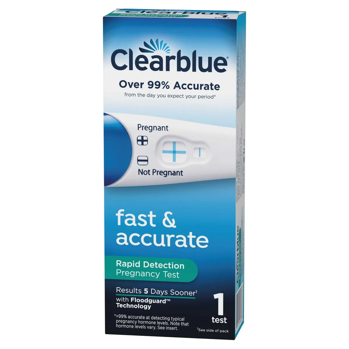 Clearblue Rapid Detection Pregnancy Tests 1's