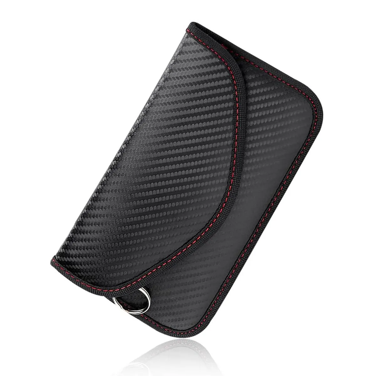 Pouch for Keys, Carbon Fiber Signal Blocking Pouch Keychain Holder