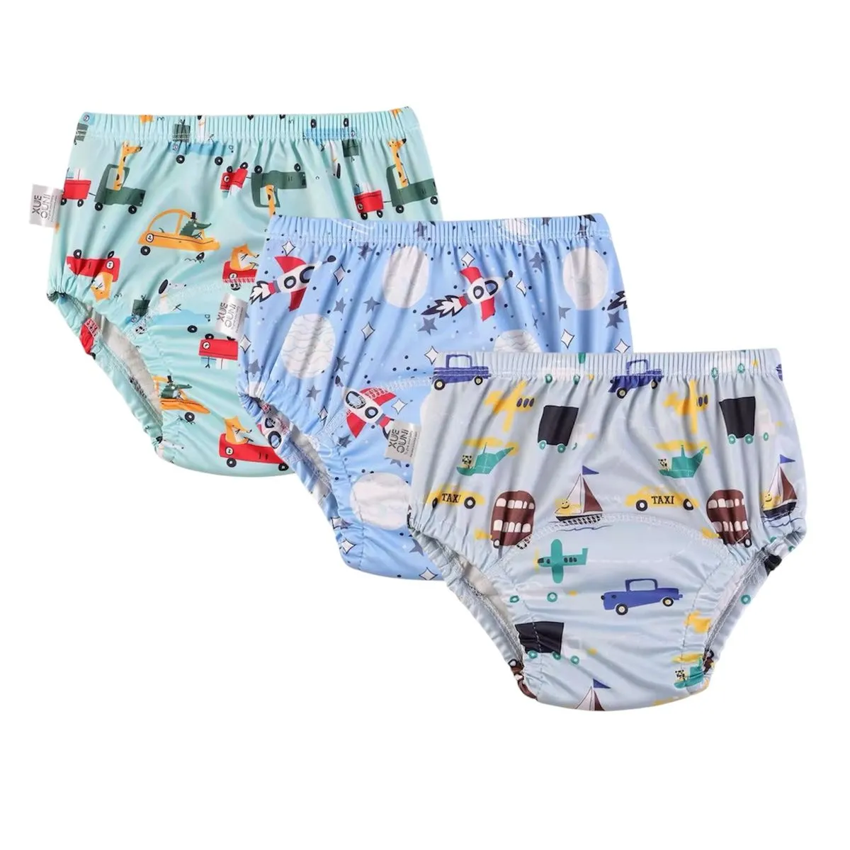 Toddler Training Pants 3 Pack Blue