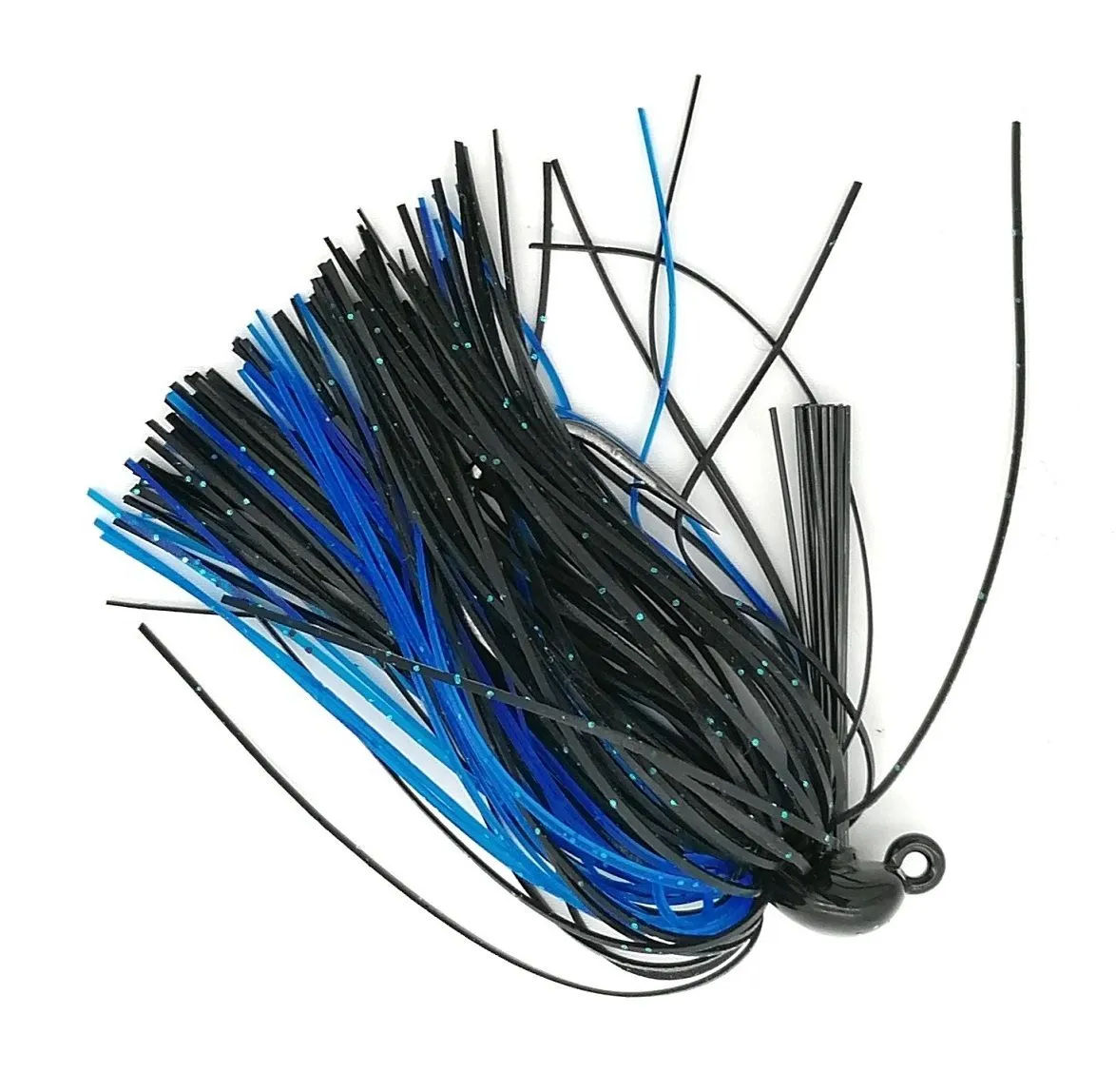 Bass Hunter 3/8oz Tungsten Flipping Jig Fishing Lure - Blue Black