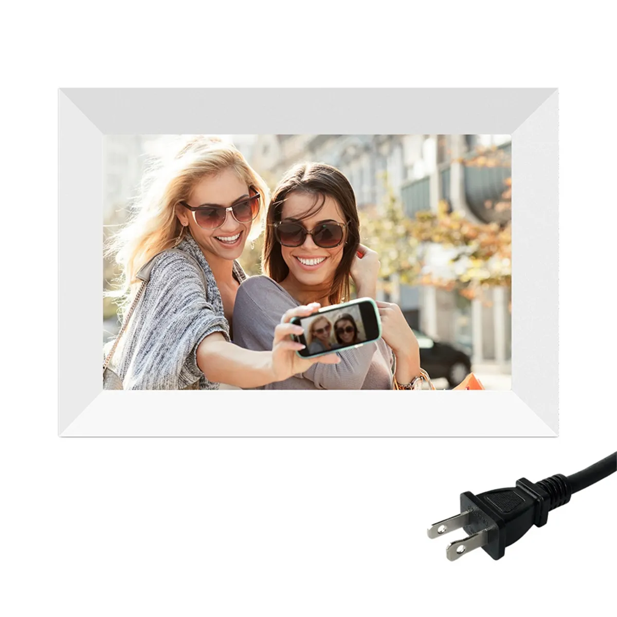 Digital Picture Frame 10 1 Inch 32Gb Wifi Photo Frame B Us Plug