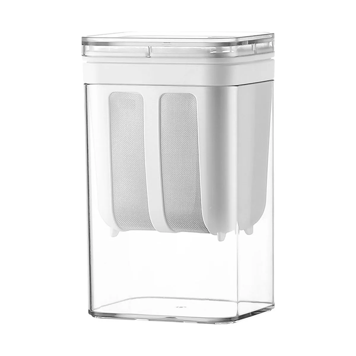 1100ml Greek Yogurt Strainer- BPA-Free Yogurt Maker with Fine Mesh Bag &Lid