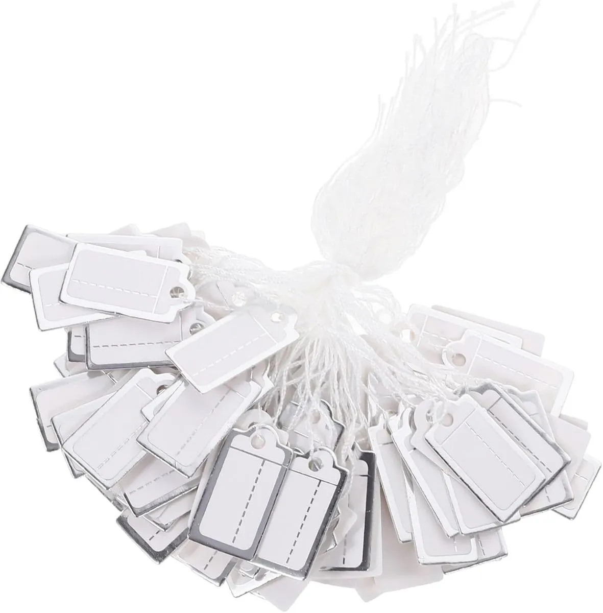 200pcs Jewelry Tags String Price Tags for Clothing Jewelry Stickers