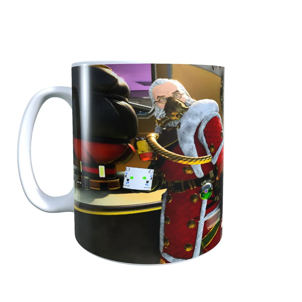Santa Claustic - Apex Christmas Coffee Mug