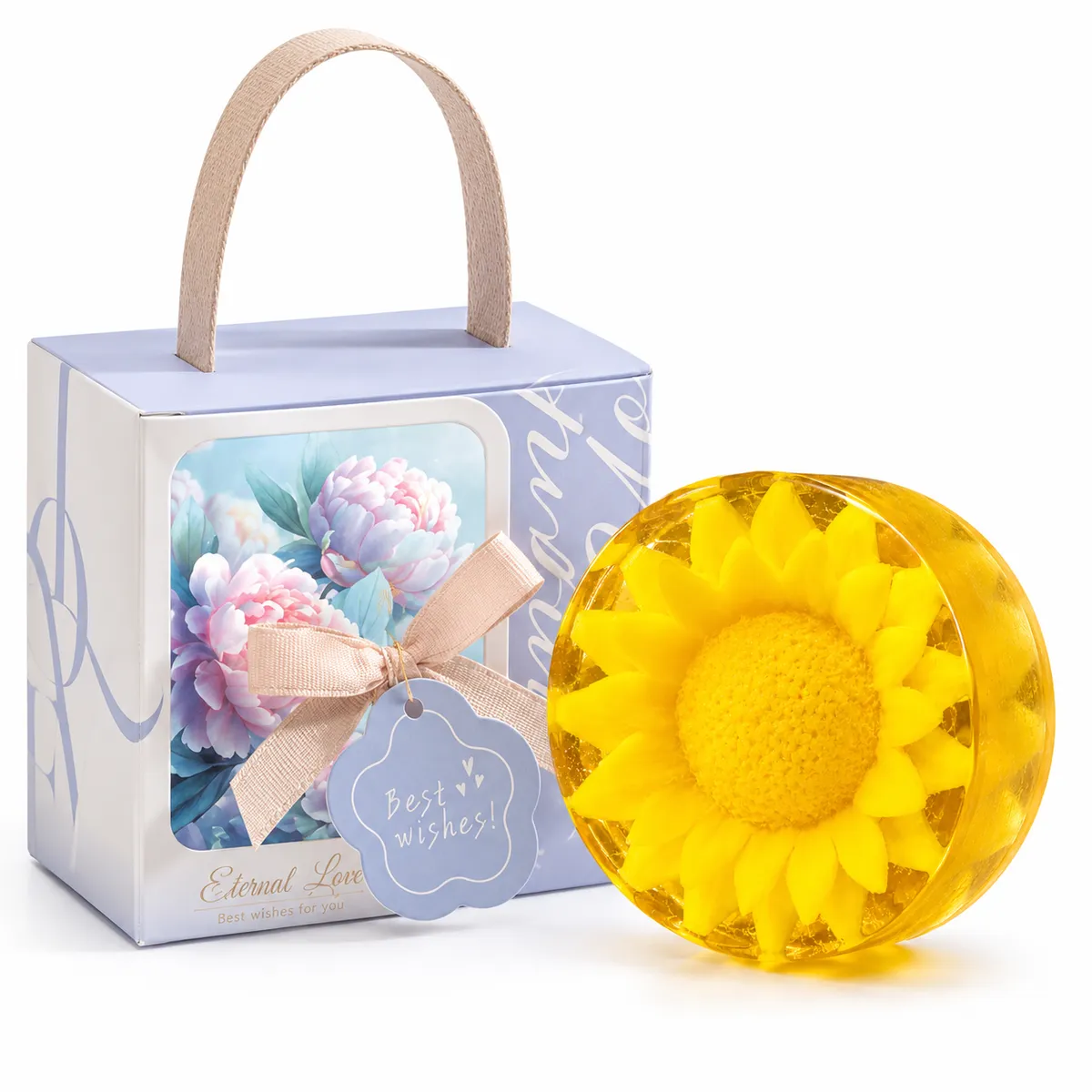 Sunflower Flower Handmade Soap