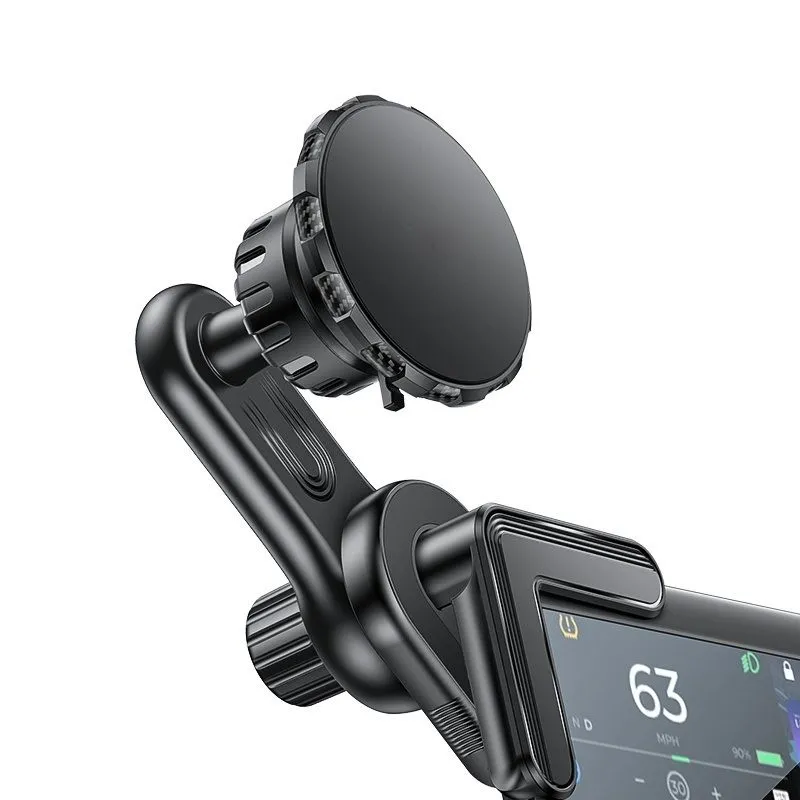 Car Phone Holder 360 Adjustable Built-in Base Locking Knob Floating Screen