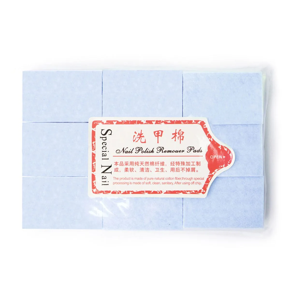 Nail Polish Remover Cotton Pads 550 Piece Disposable Lint-Free Wipes