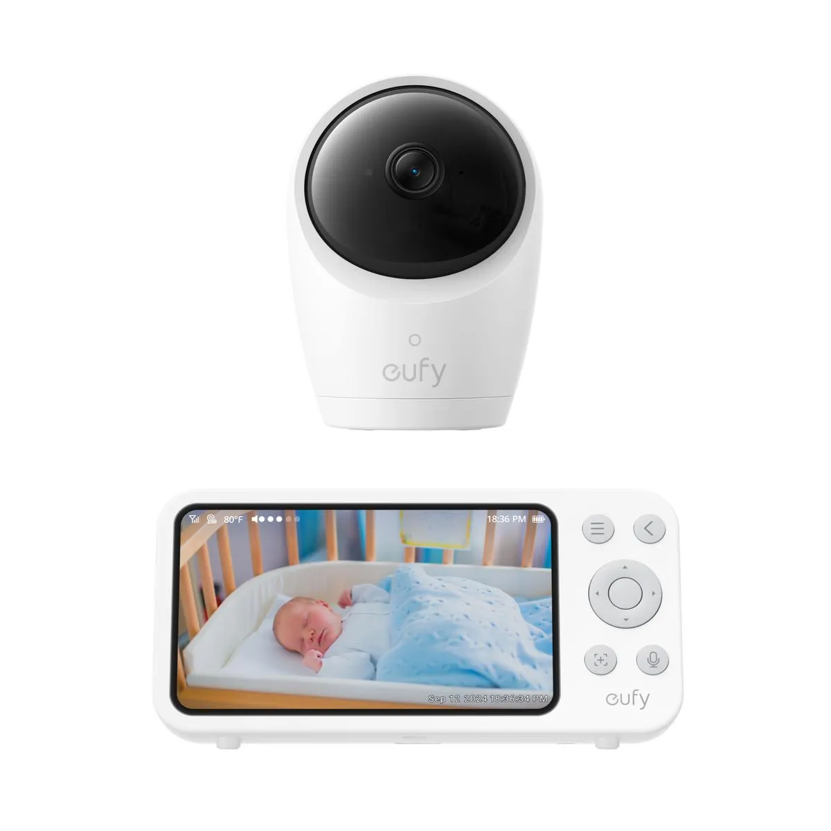 eufy E20 Wireless 2K Portable Smart Baby Monitor