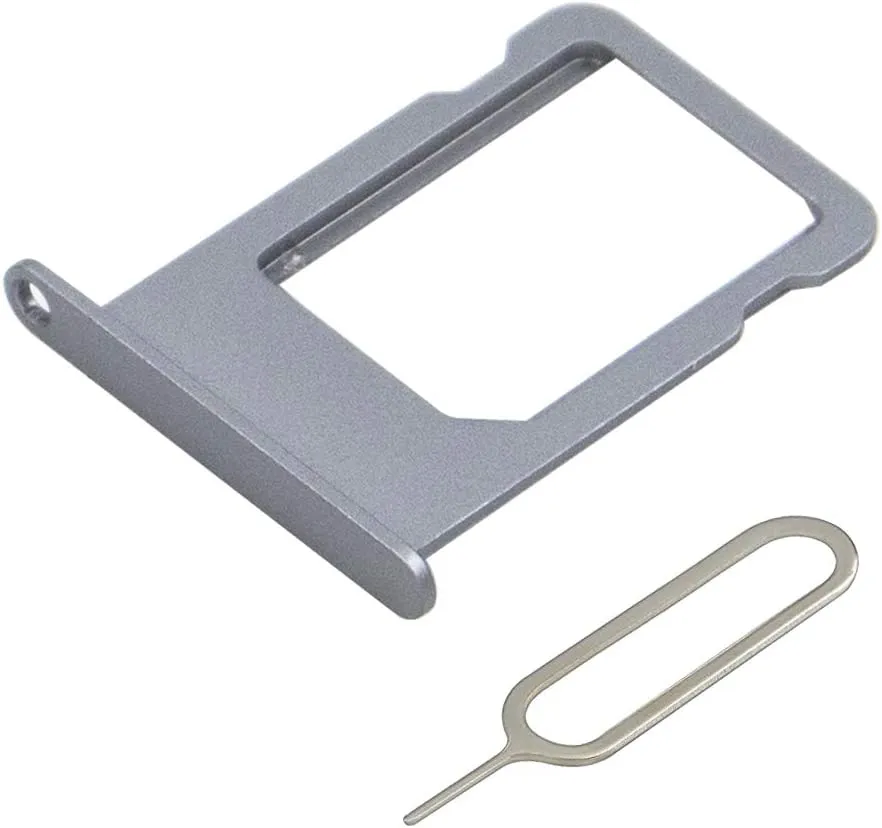 Replacement Sim Tray for iPhone 8 - Black