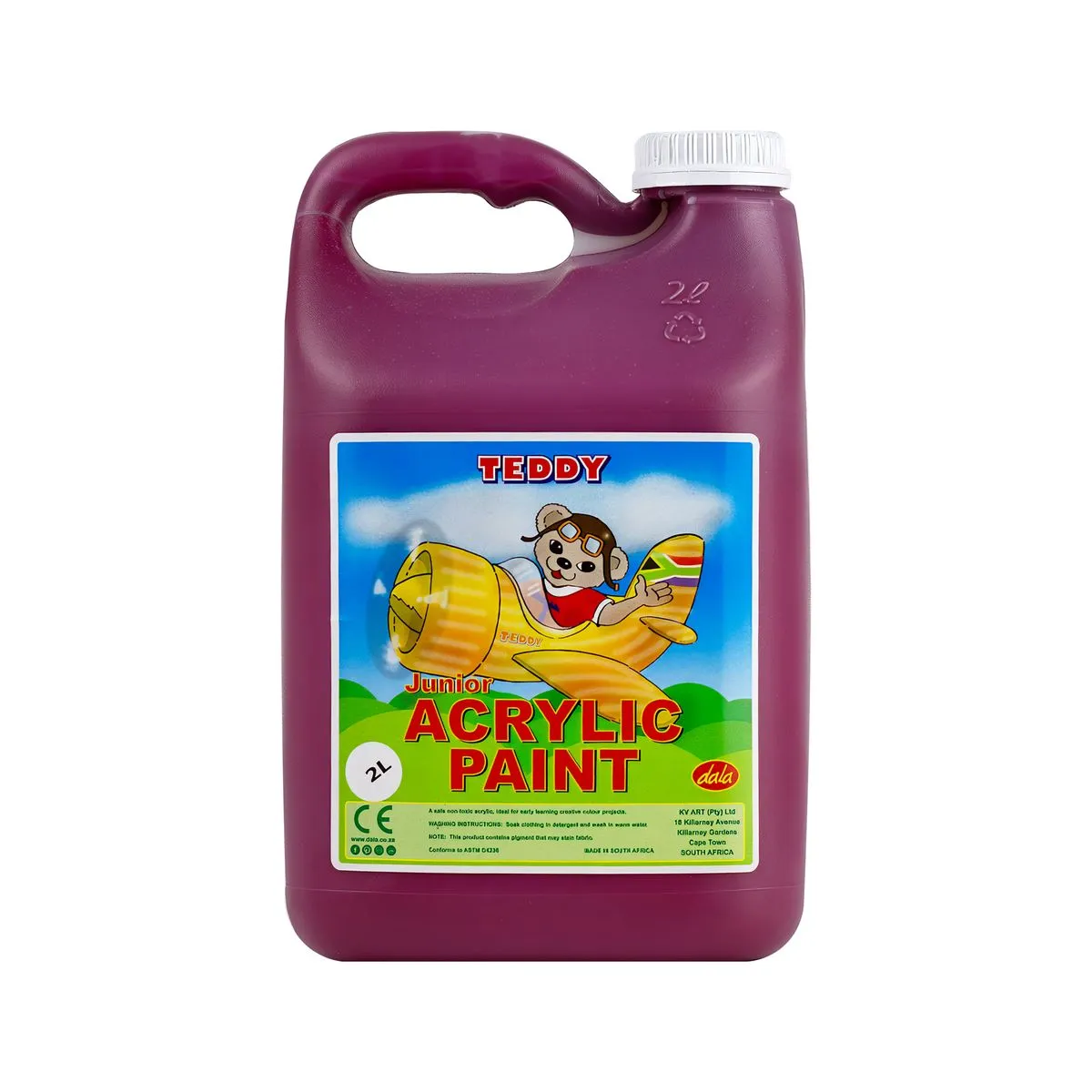 Teddy Junior Acrylic 2l Magenta