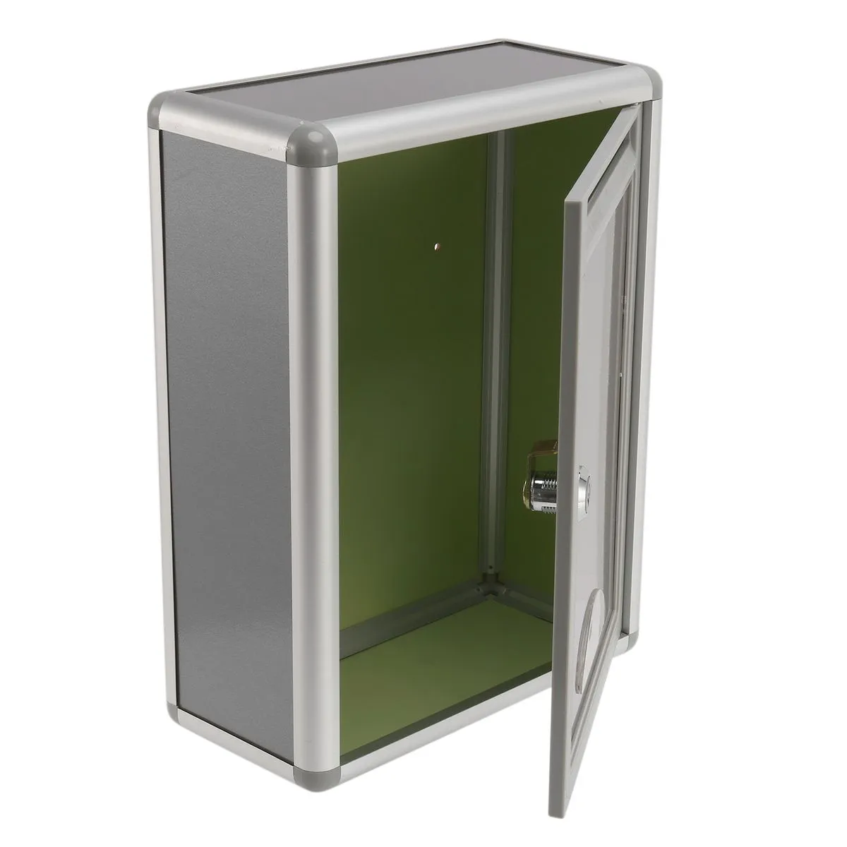 Lockable Secure Mail Letter Post Box Mailbox Post Box