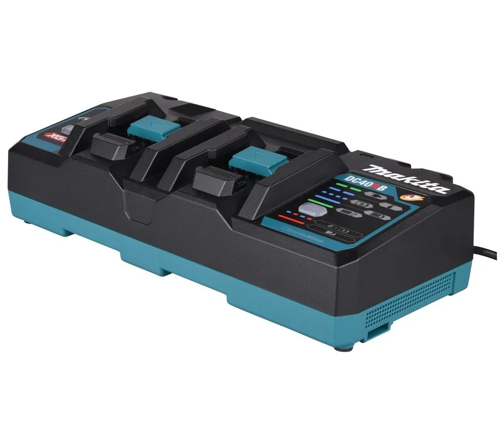 Makita - 40V Max XGT Dual-Port Multi Fast Charger | Simultaneous Charging