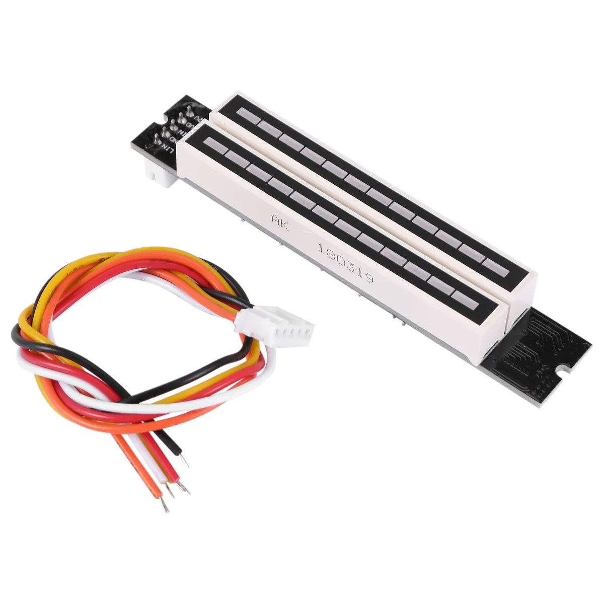 Dual 12 Music Level Indicator Led Spectrum Vu Meter Amplifier(Finis)