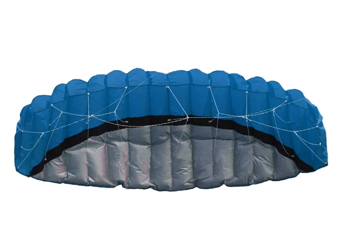 CampsBerg - JUMBO Power Kite (250cm x 85cm) - Blue