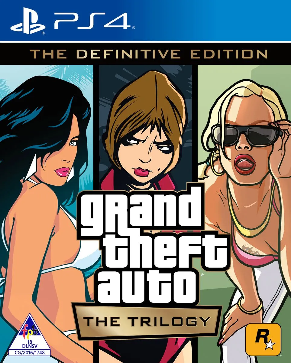 Grand Theft Auto: The Trilogy for PS4 (GTA)