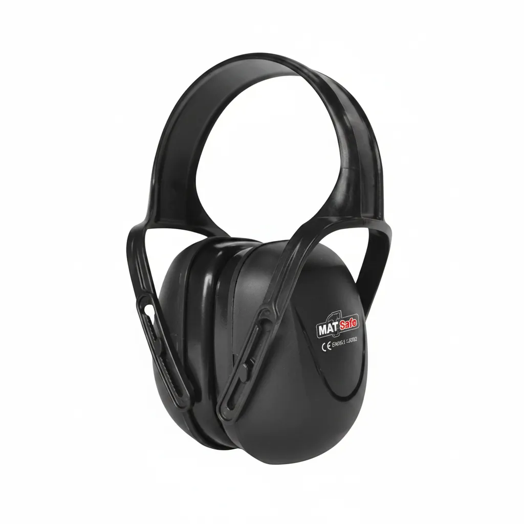 Matsafe Earmuffs for Noise Reduction, 29 dB Black, Comfortable &