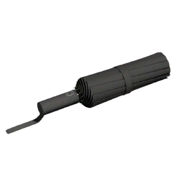 Automatic Folding Large Rainproof Windproof Strong Umbrella - Black