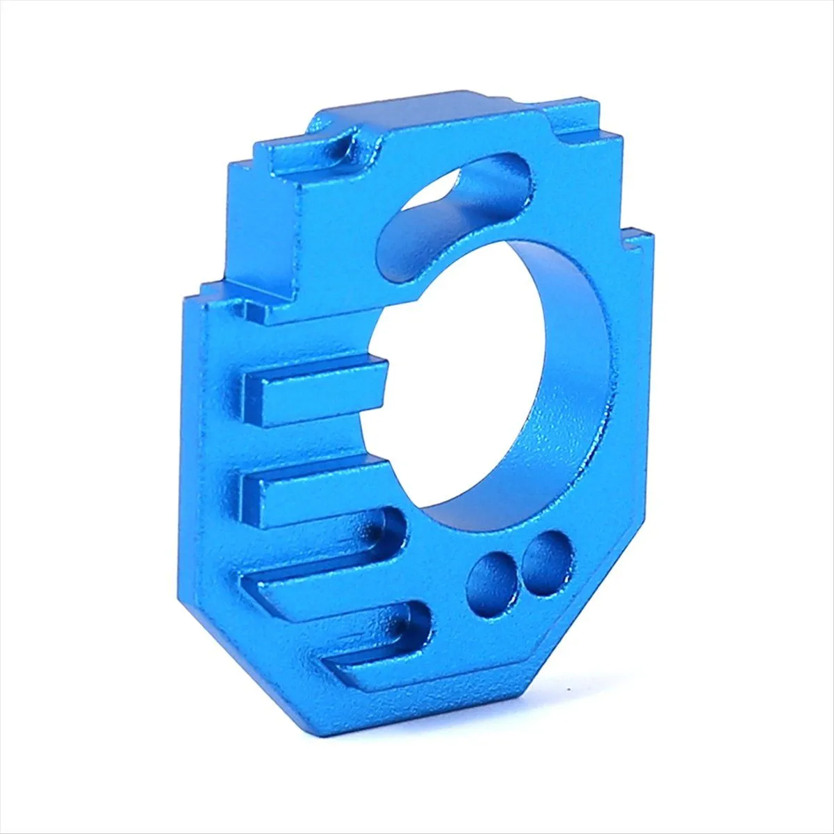 Rc Car Adjustable Motor Seat with Heat Dissipation Blue