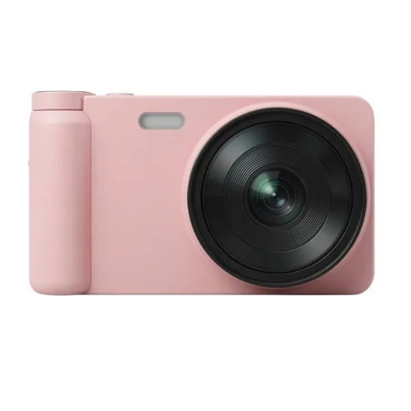 Pink Digital Camera - Compact 4K UHD Mini Camera for Kids & Beginners