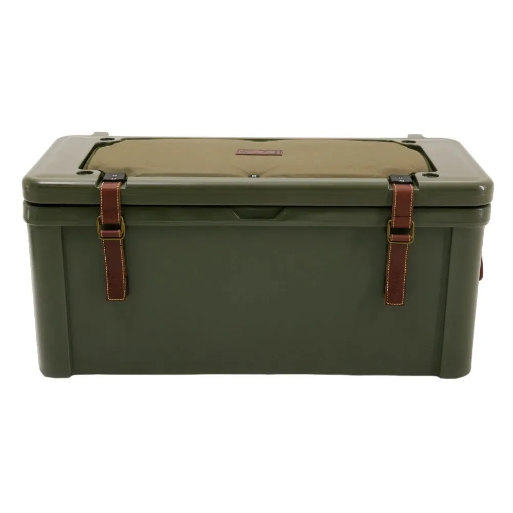 Rogue 45L Ice Cooler With Canvas Seat Cover and Leather Fittings
