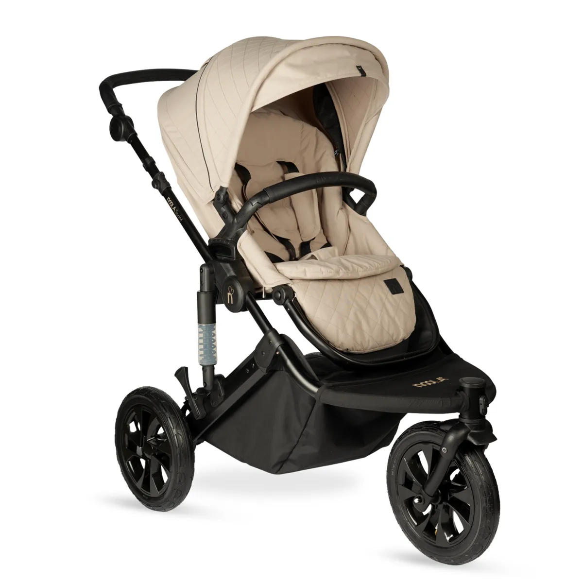 NOOLA Baby Pram - Sprint 2in1 Jogging Stroller - French Beige