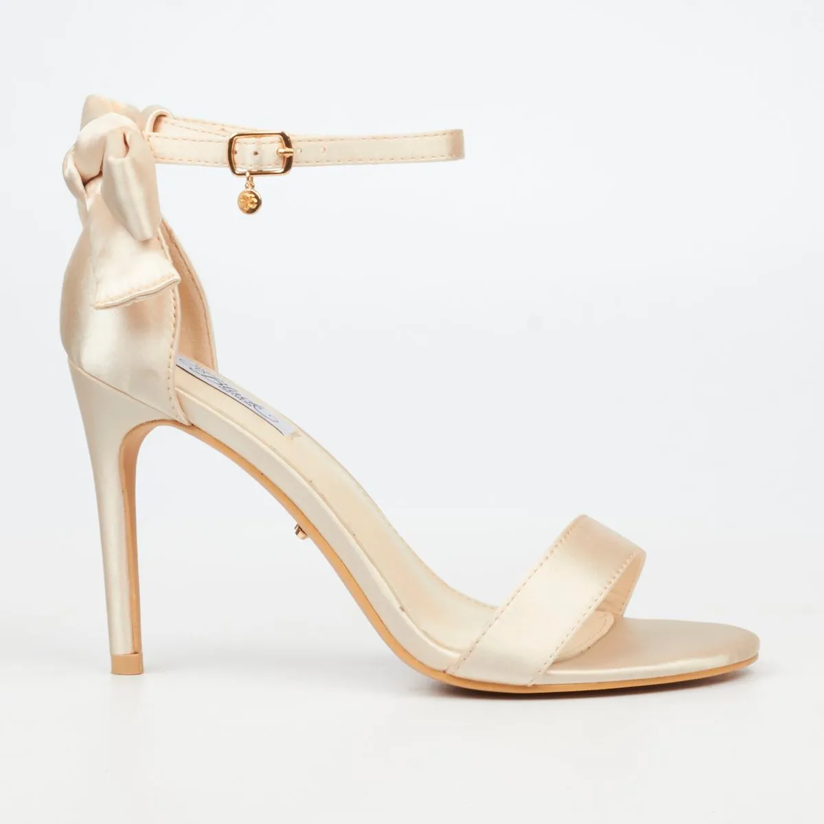 Miss Black Jazz 43 Women Satin High Heels - Champagne