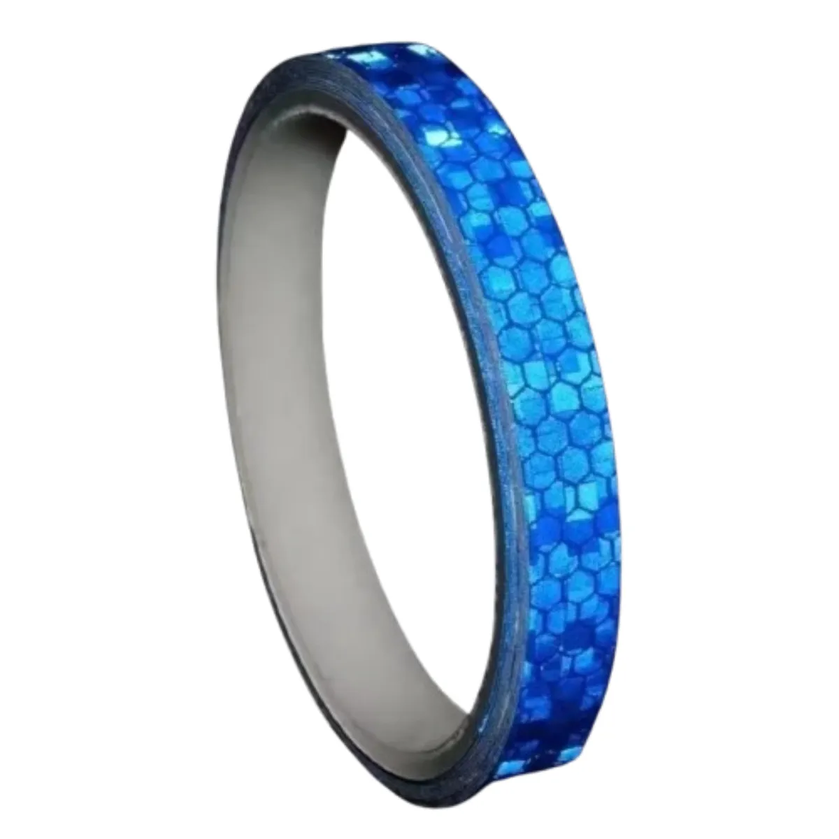 High Night Visibility Reflective Tape Waterproof Self Adhesive for Bikedetc - Blue