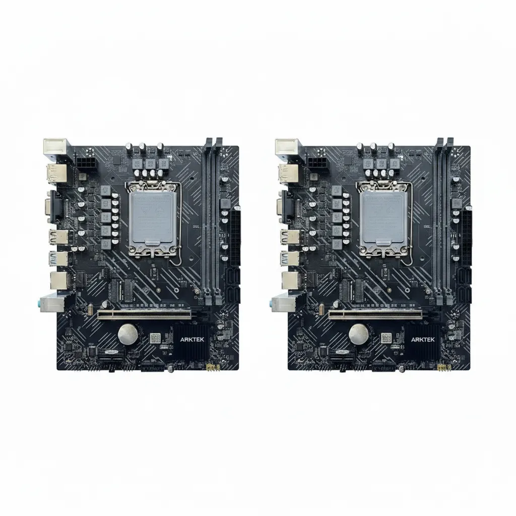 Arktek H610 ATX Motherboard for Intel LGA1700 Processors - 2 Pack