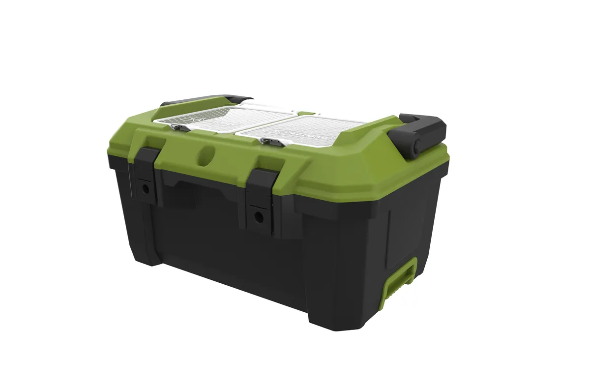 Safeload Maxi Pro 500 Heavy Duty Toolbox with Organiser Tray - Green