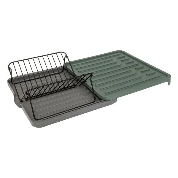 Extendable Dish Rack 58.2x36.2x10.3cm - Green