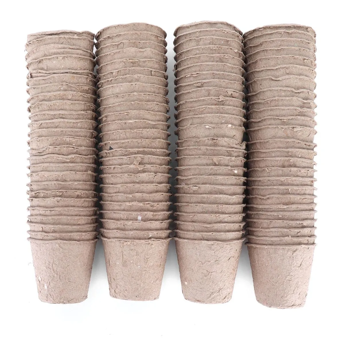100Pcs 6cm Biodegradable Paper Nursery Pots