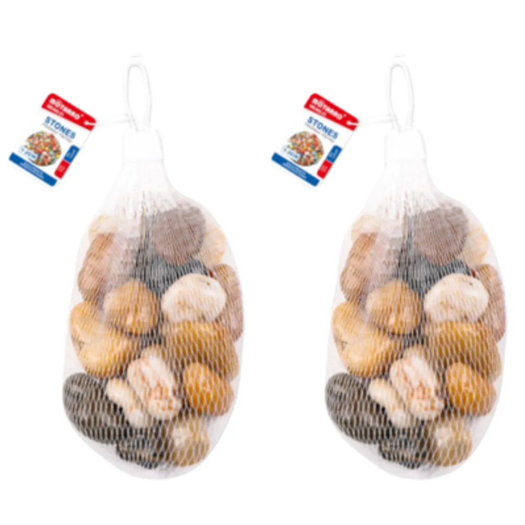 Motarro stones 1/2cm - 2 Pack - Dark Brown