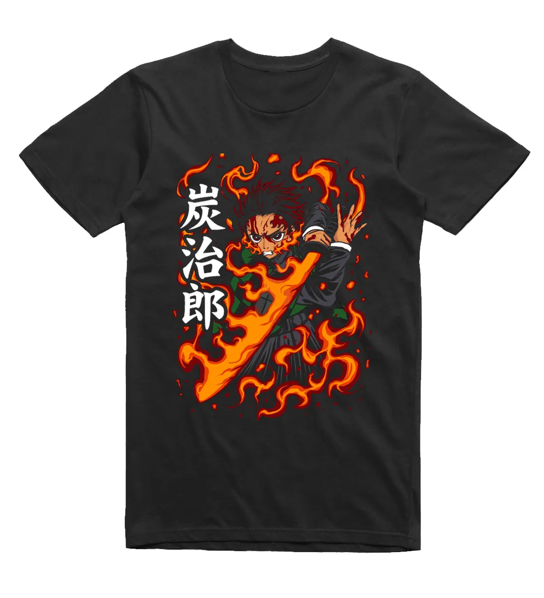 Demon Slayer : Tanjiro Sun Breathing Anime T-Shirt