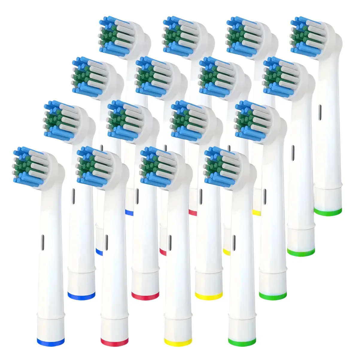 OQIMAX 16Pack Electric Toothbrush Replacement Heads Compatible with Oral-B