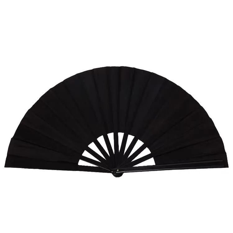 Handmade fan - Black
