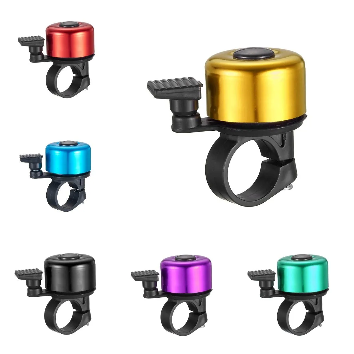Invisible Ring Bike Bell Aluminum 17g Easy Mount