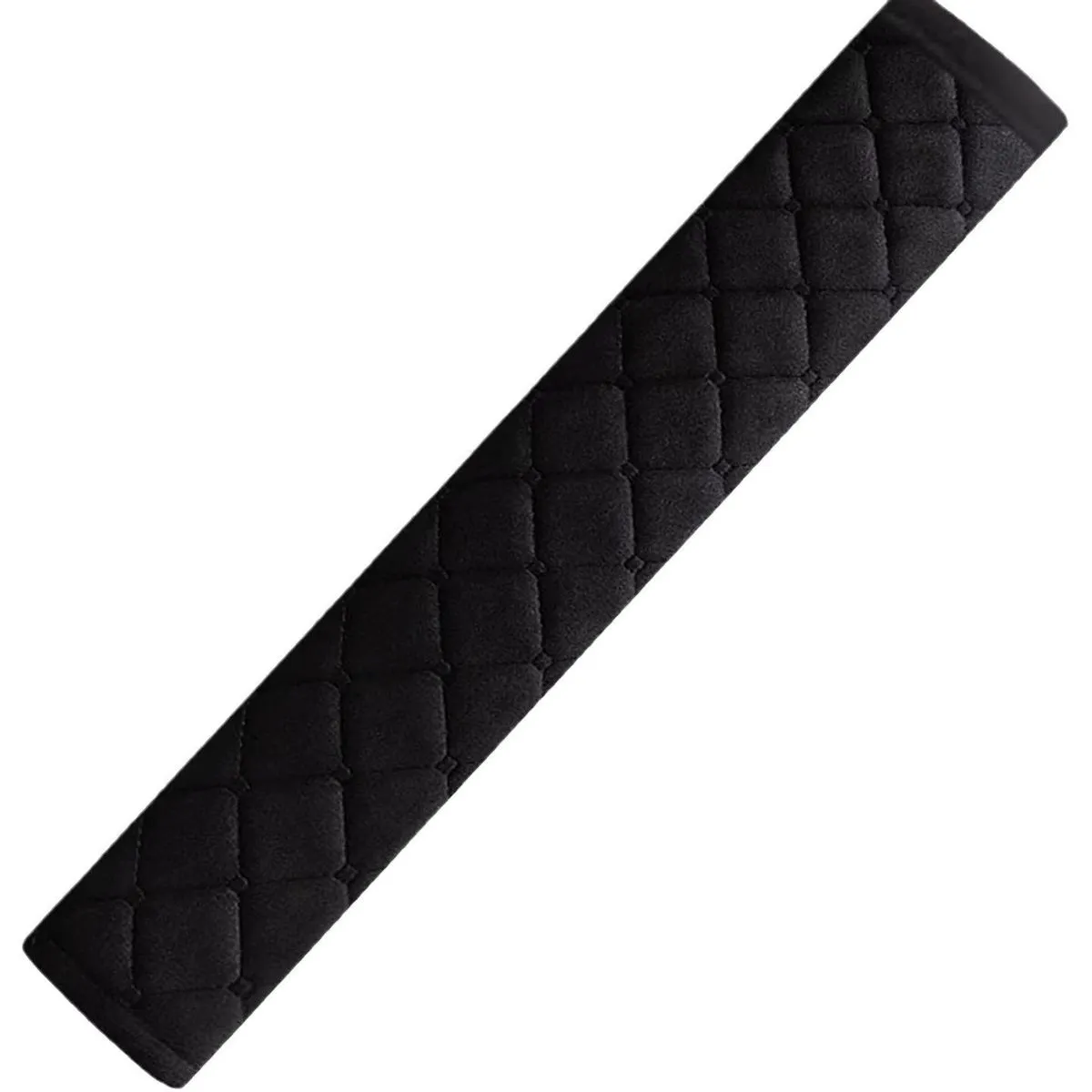 2Pcs Black Premium Seat Belt Cushion Comfort For Family Travel
