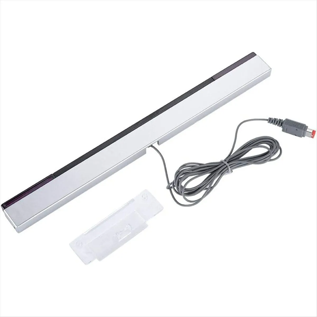 3 in 1 Wired Motion Sensor Bar+Adapter Cord+Cable for Wii Us Plug