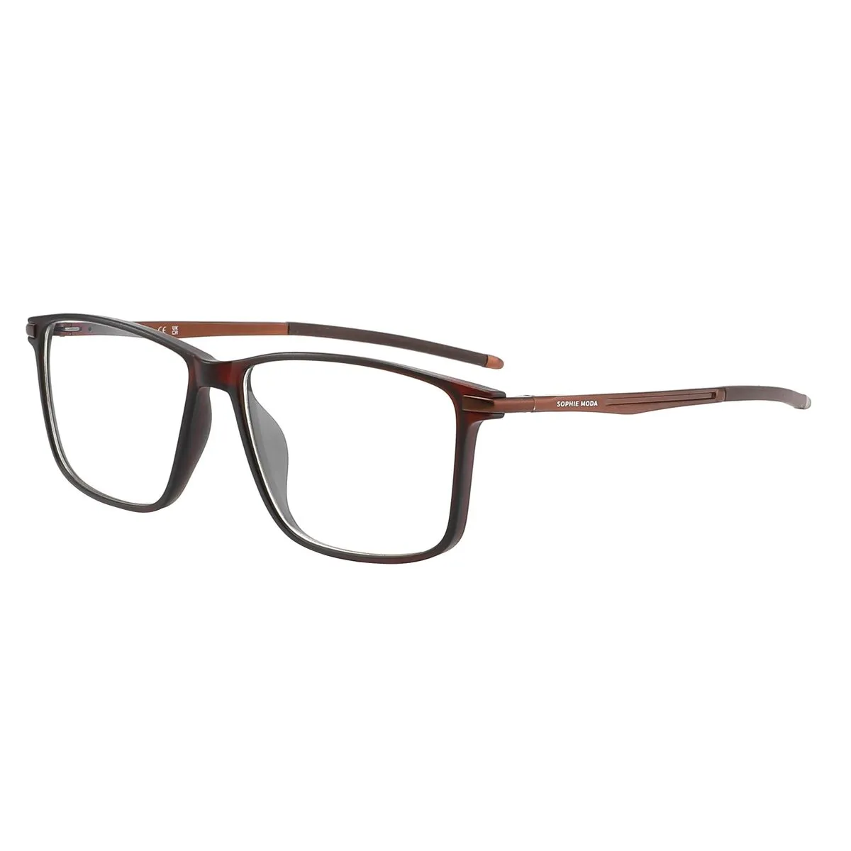 Sophie Moda- Gaming Glasses: Anti-Blue Light - Stealth Series - Brown