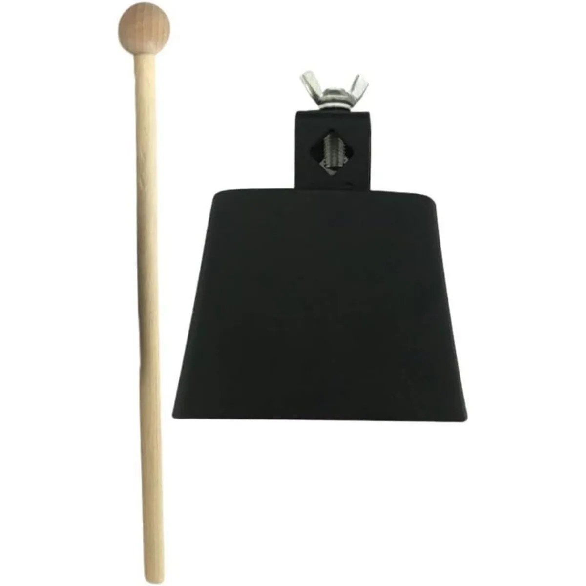 Iron Cowbell with Handle for Percussion Activities And Events 4inch
