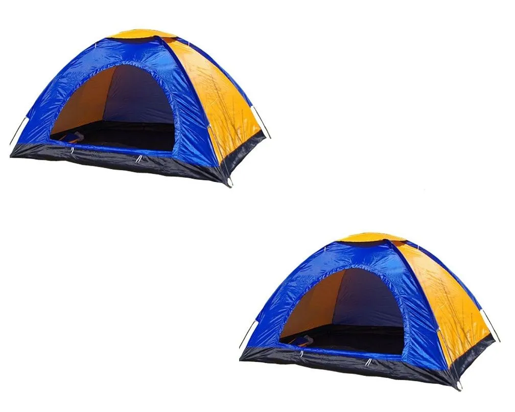 2 Pack-Outdoor Camping Dome Four-Person Tent