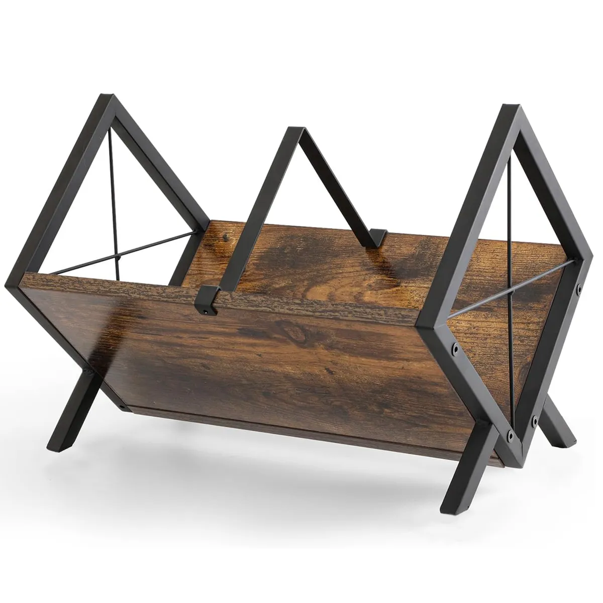 Vinyl Record Storage Rack Desktop Bookshelf Albums Holder CD Organizer