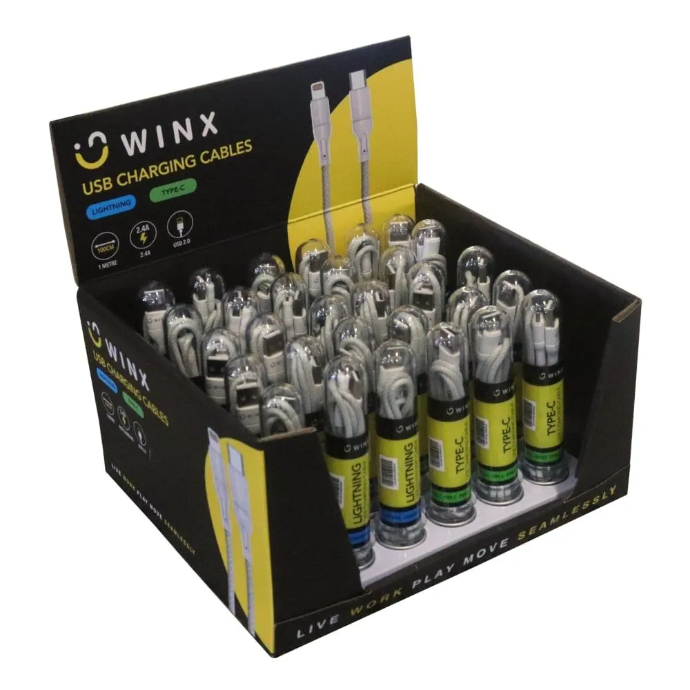 WINX USB to Type-C | Lightning Charging Cables