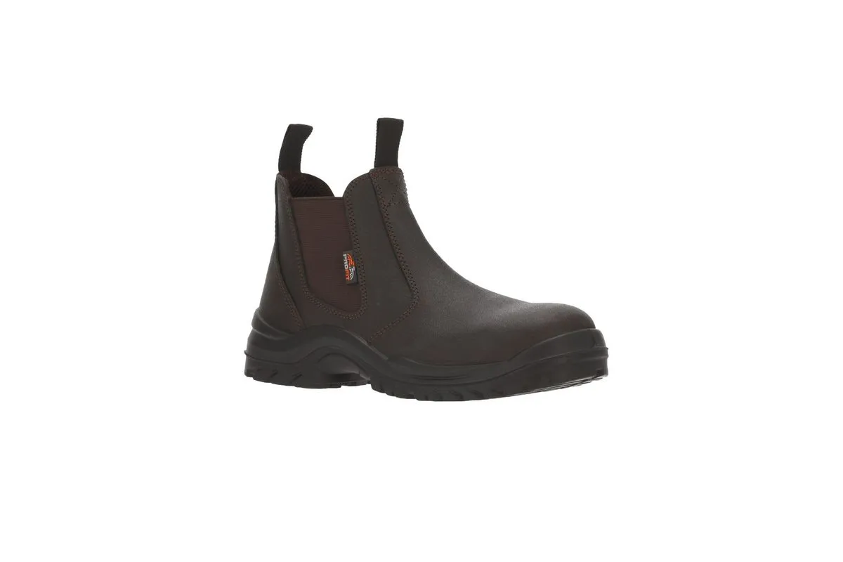Econo Chelsea Brown Safety Boot