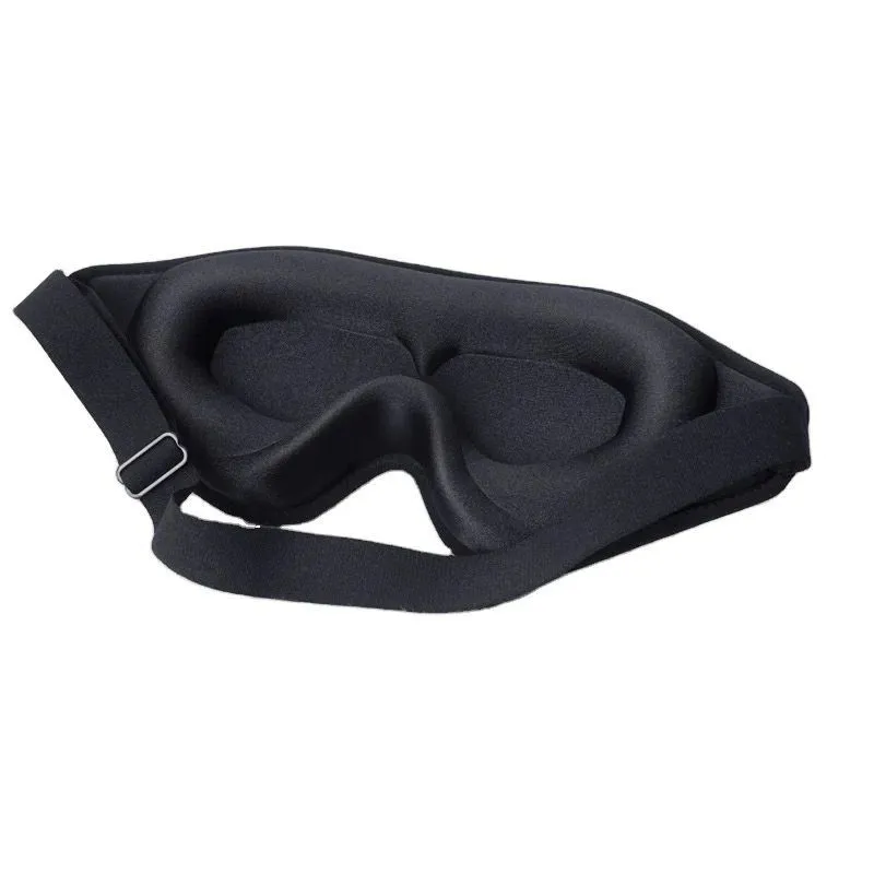 Luxury Comfortable 3D Sleeping Mask - Black