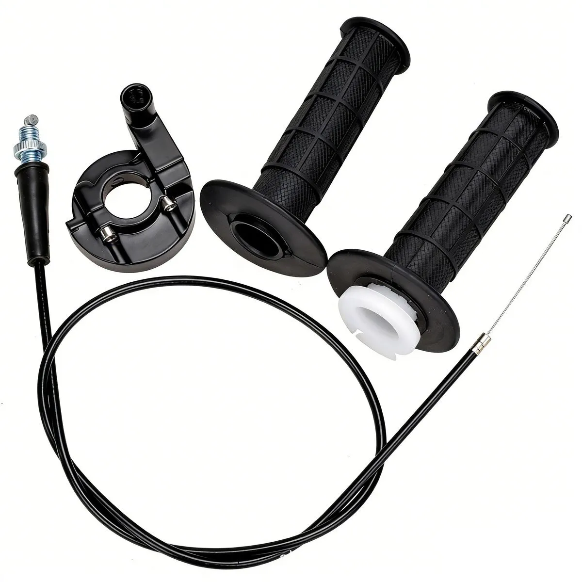 1.27M Twist Throttle Accelerator Handle Grip Cable Motor Set 22mm-110-250CC