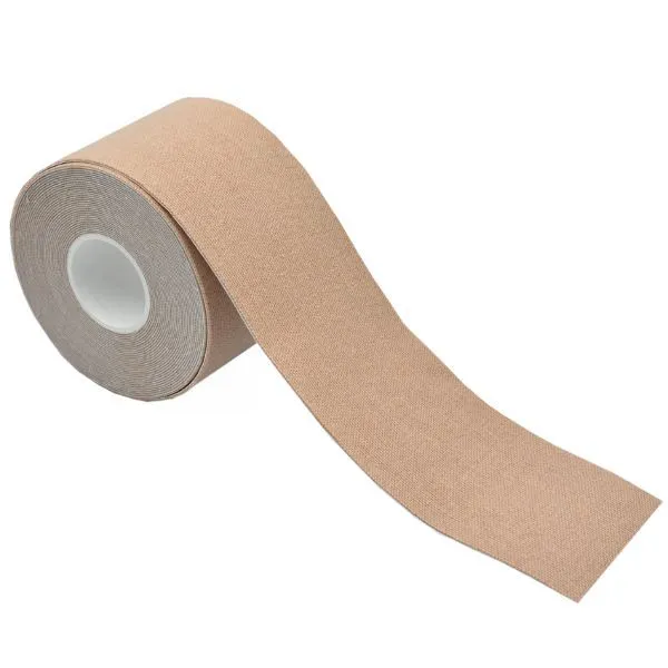 Boob Tape ,DIY Breast Lift, Breathable Body Tape (5mX5cm) - NUDE