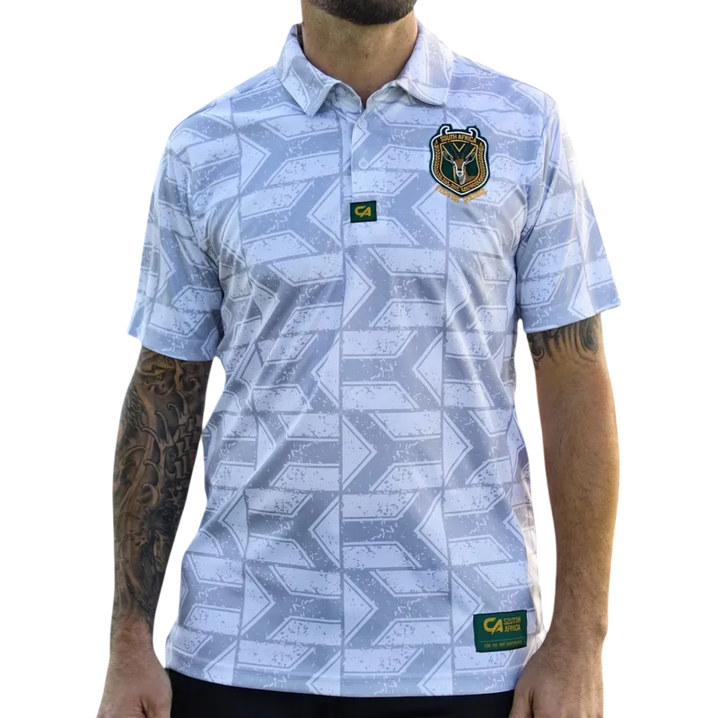 CA Supporters Golfer - White Flags
