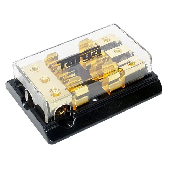 Targa TG-FH3438 - 1-in 3-out Power Distribution Block & Fuse Holder